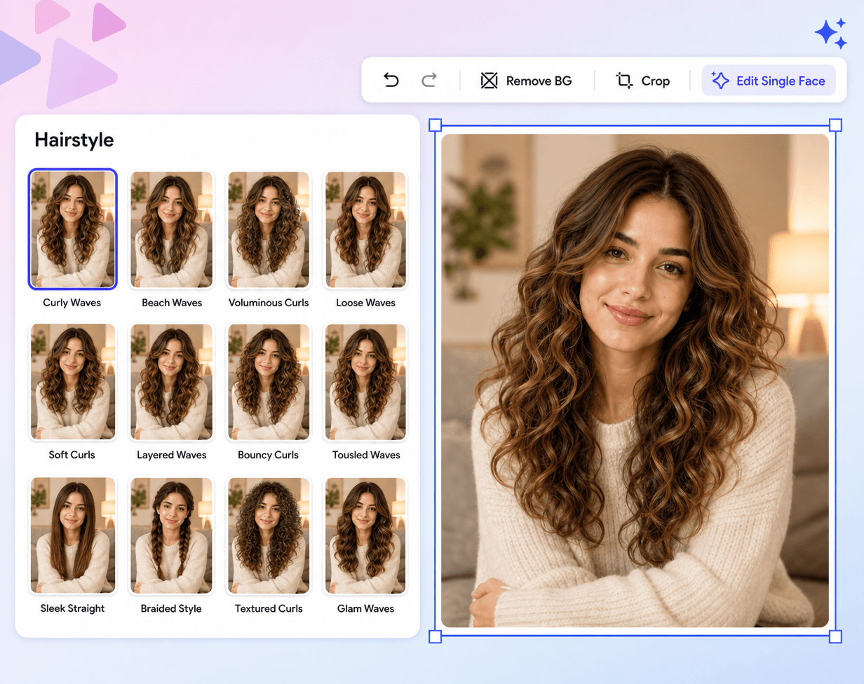 Free AI Hair Style Changer, Online Hairstyle Try-On Tool Free AI Hair Style Changer, Online Hairstyle Try-On Tool